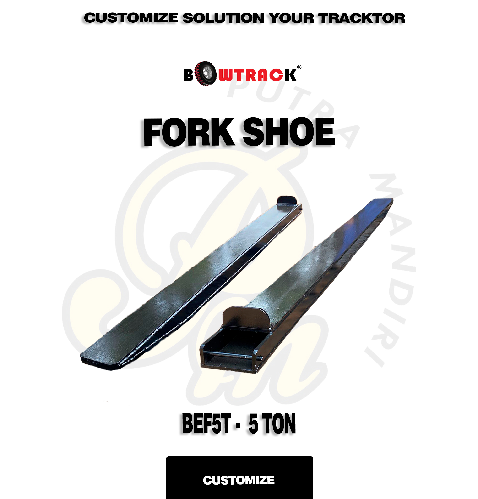 Sepatu Garpu Forklift (extension)