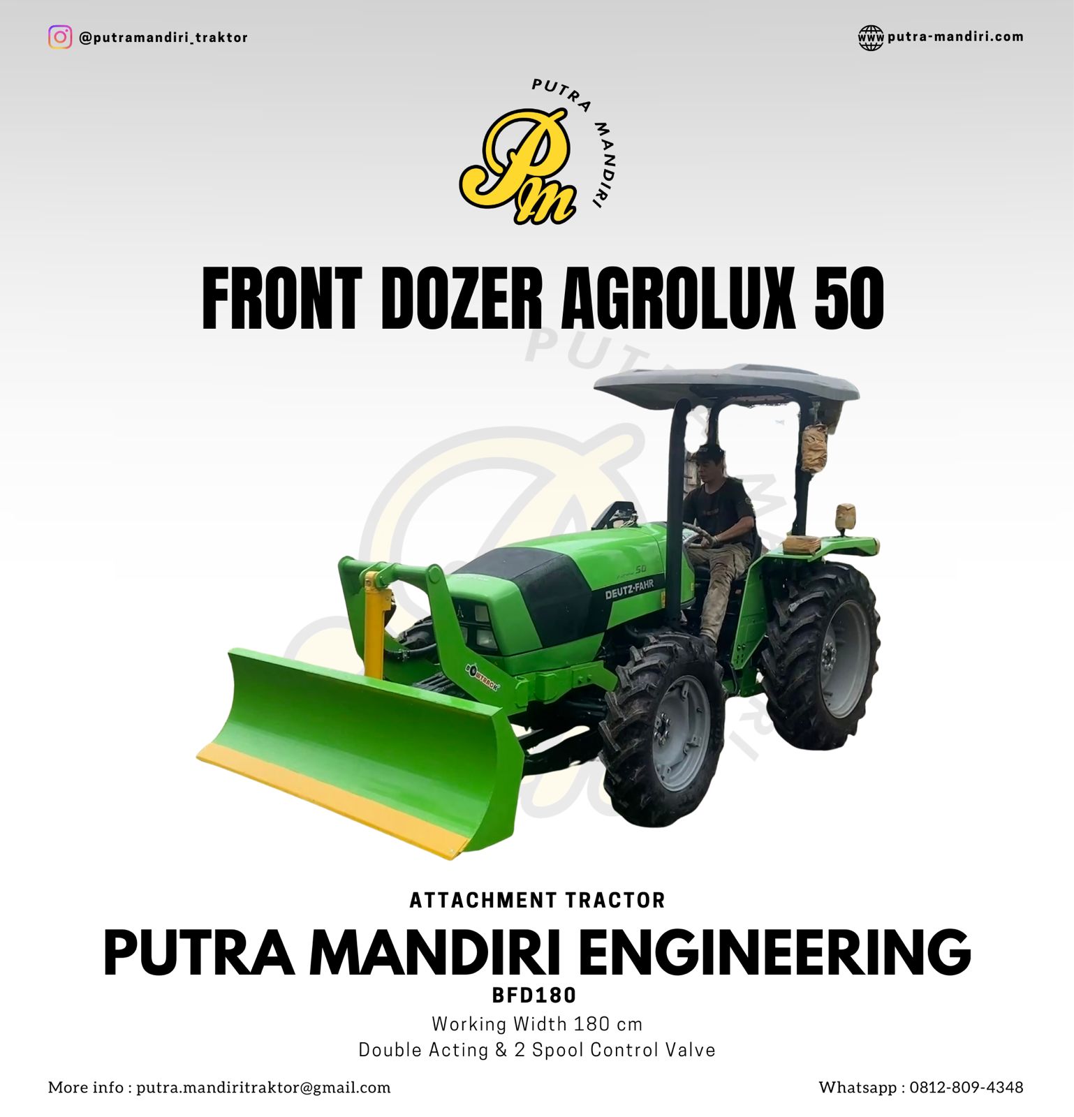 FRONT DOZER AGROLUX 50